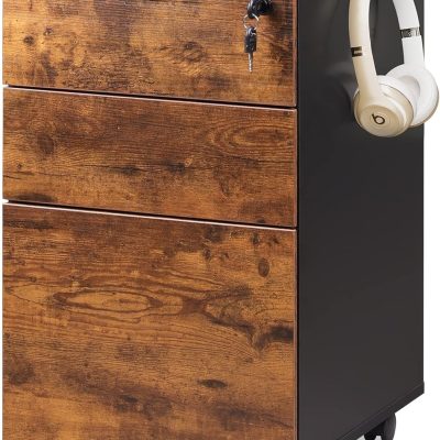 LY400 Drawer Rolling Cabinet Filing Desk