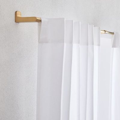 LY148 Cotton Canvas Curtain  (Set of 2)
