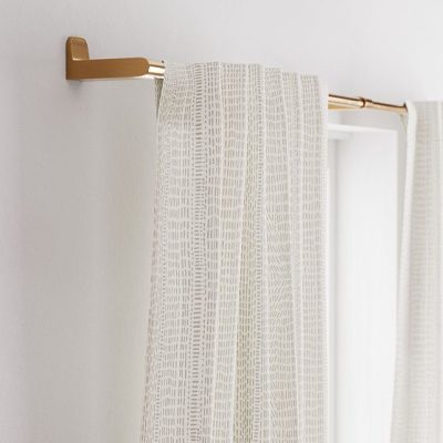 LY142 Cotton Canvas Bomu Curtains (Set of 2)