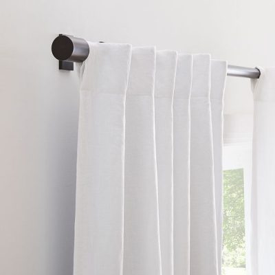 LY136 European Flax Linen Blackout Curtain
