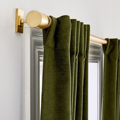 LY135 Worn VelLY Curtain - Regal Blue